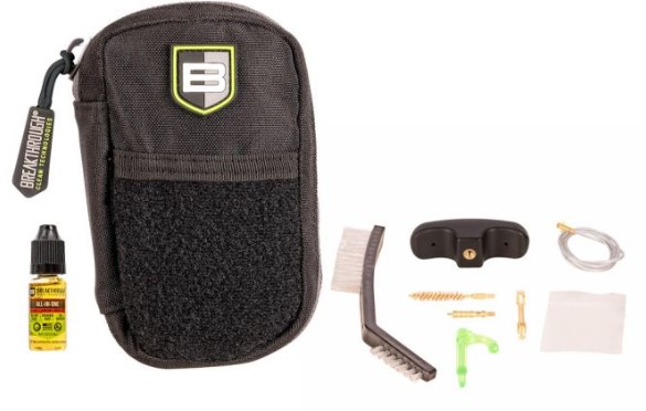 BREAKTHROUGH BADGE SERIES - 9MM CALIBER PULL THROUGH CLEANING KIT WITH MOLLE POUCH BT-COP-9 - Win Repeating Arms Promotion